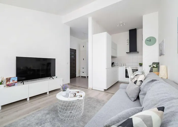 Modern With Air Conditioning And Parking In Cracow By Renters
